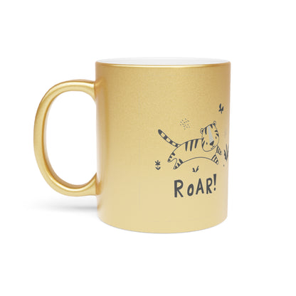 Metallic Mug (Silver\Gold) - Mozarto Enterprise