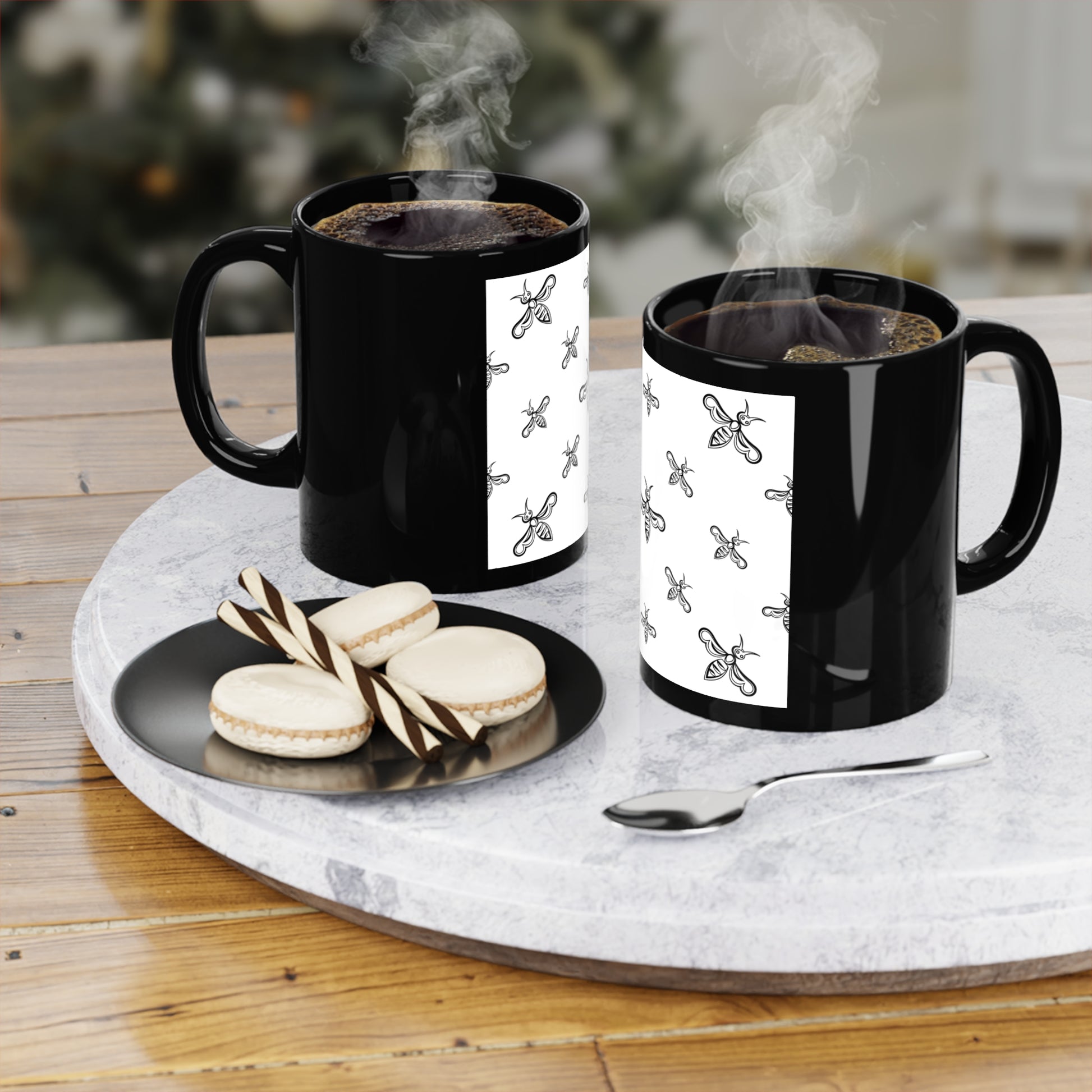 Black Coffee Mug | Classic Drinkware