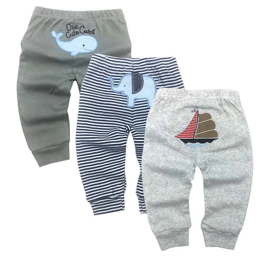 3 Packs Unisex Baby Harem PP Trousers