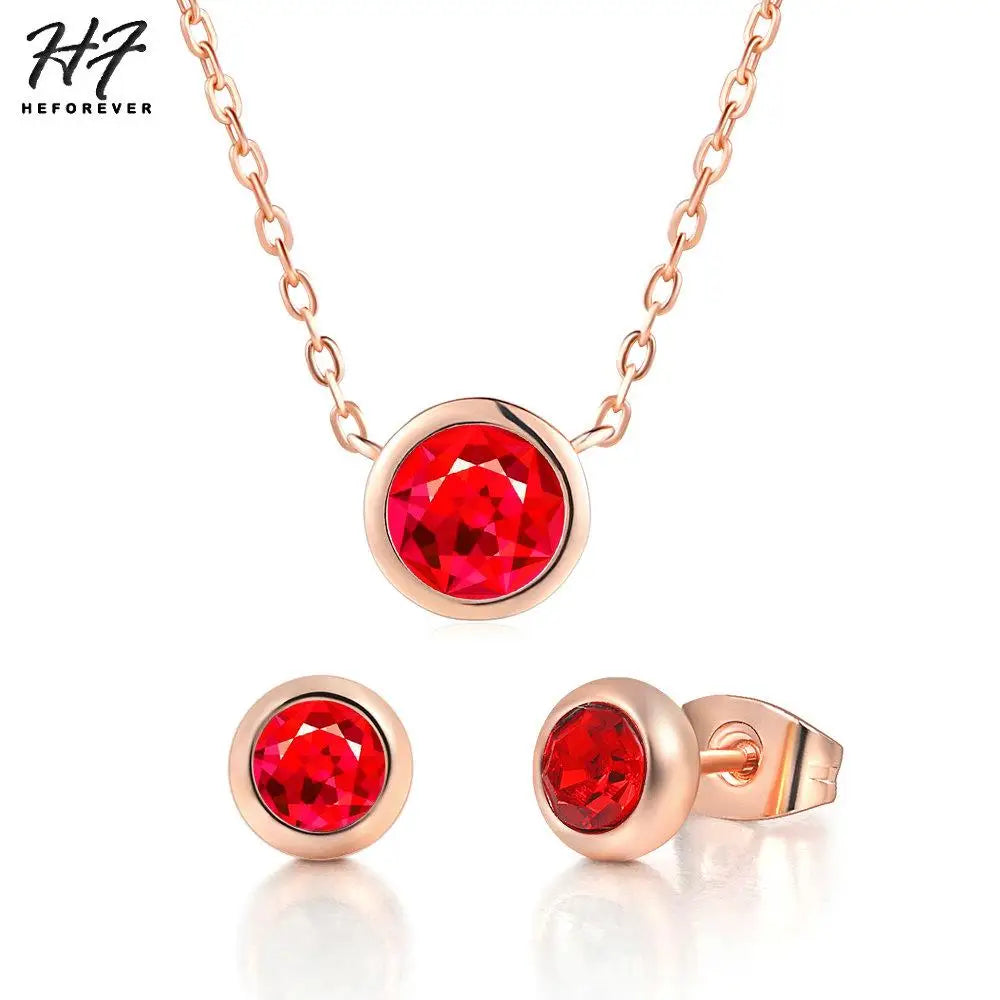 Shop Classic Round Jewelry Set For Women