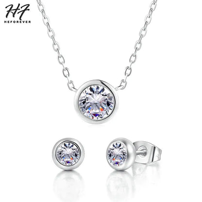 Shop Classic Round Jewelry Set For Women