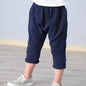 Shop Boys Trendy Linen Summer Pants