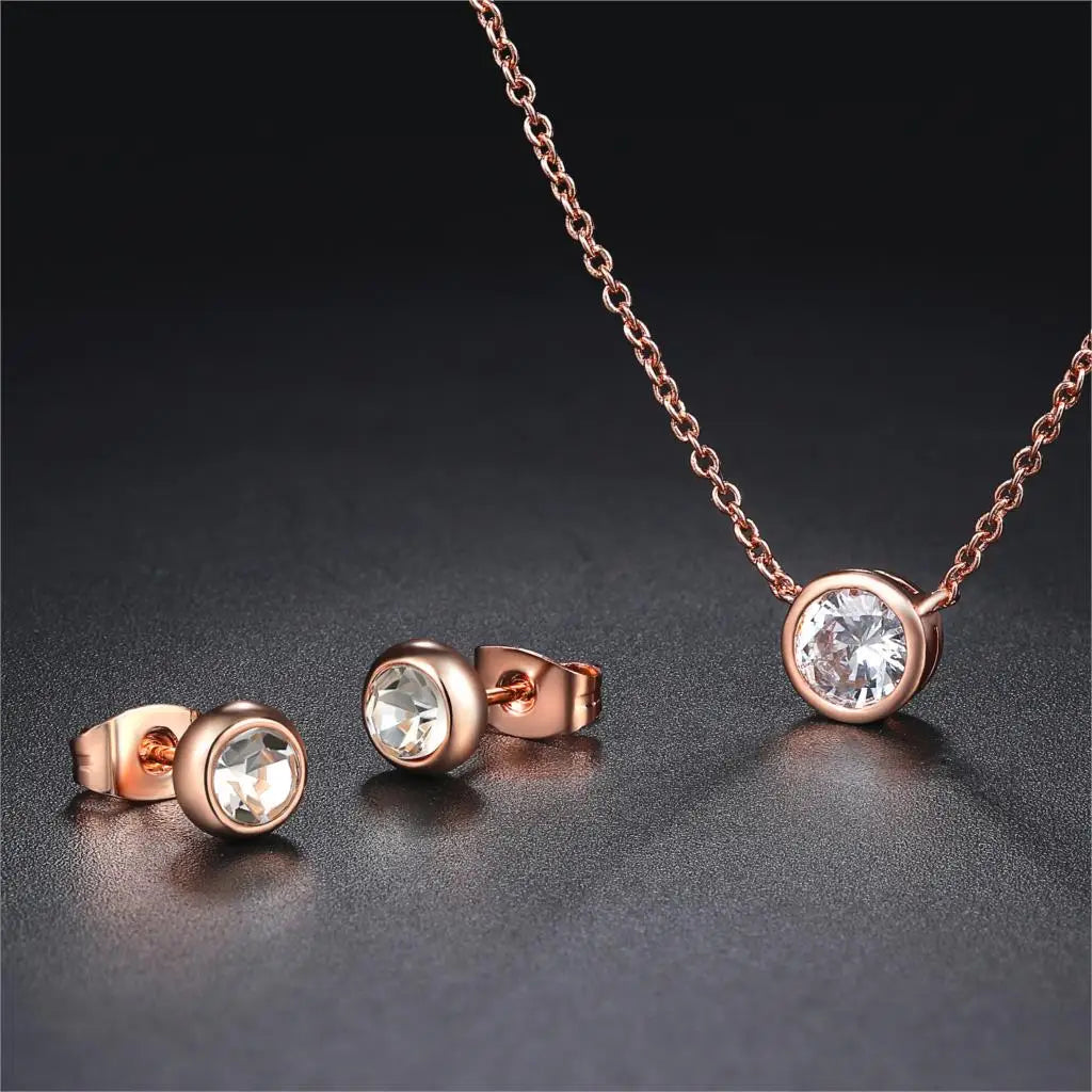 Shop Classic Round Jewelry Set For Women