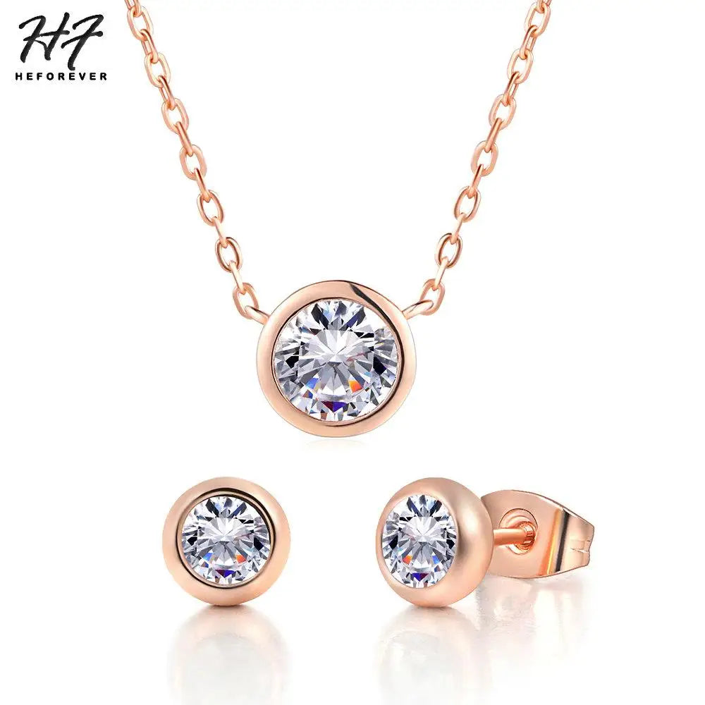 Shop Classic Round Jewelry Set For Women