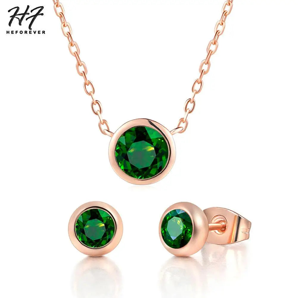 Shop Classic Round Jewelry Set For Women