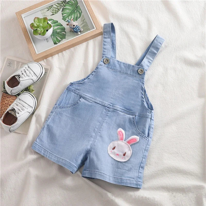 Baby Boys Jumper Pants | Denim Shorts