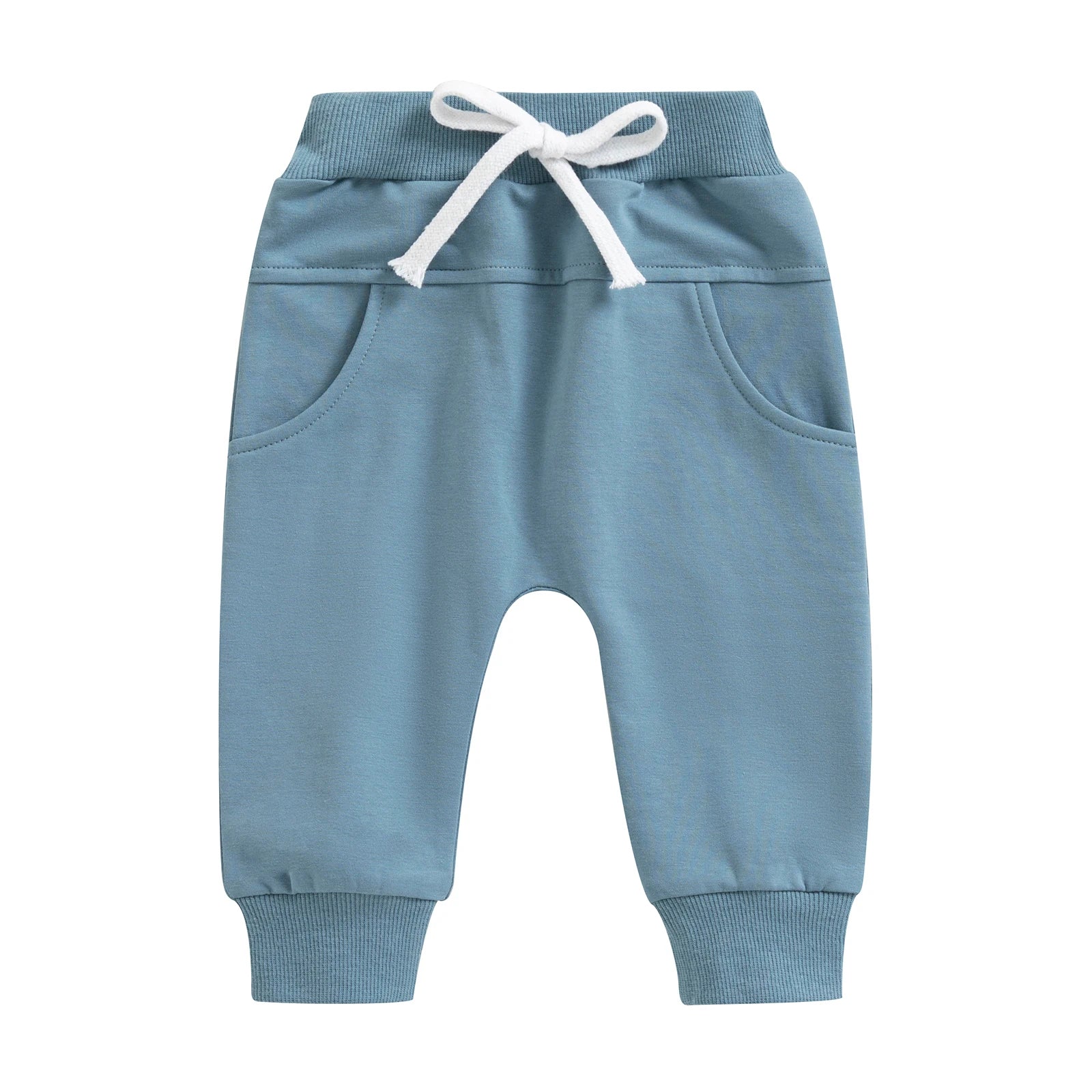 Baby Boys' Elastic Waist Drawstring Sweatpants