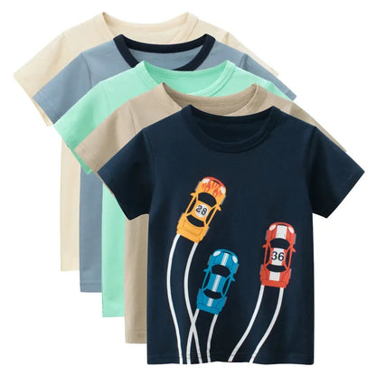 Buy Summer Children's Letter Print T-shirt