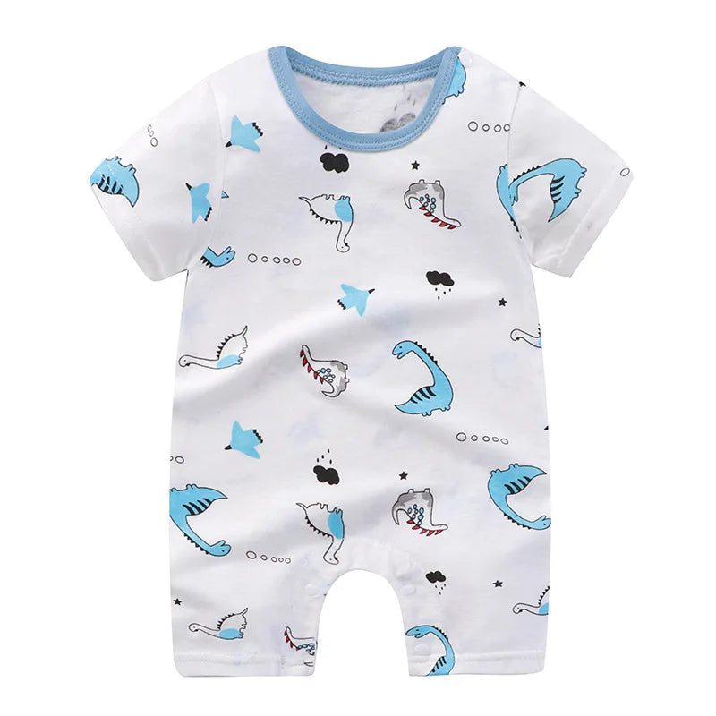 Shop New Summer Baby Cartoon Romper