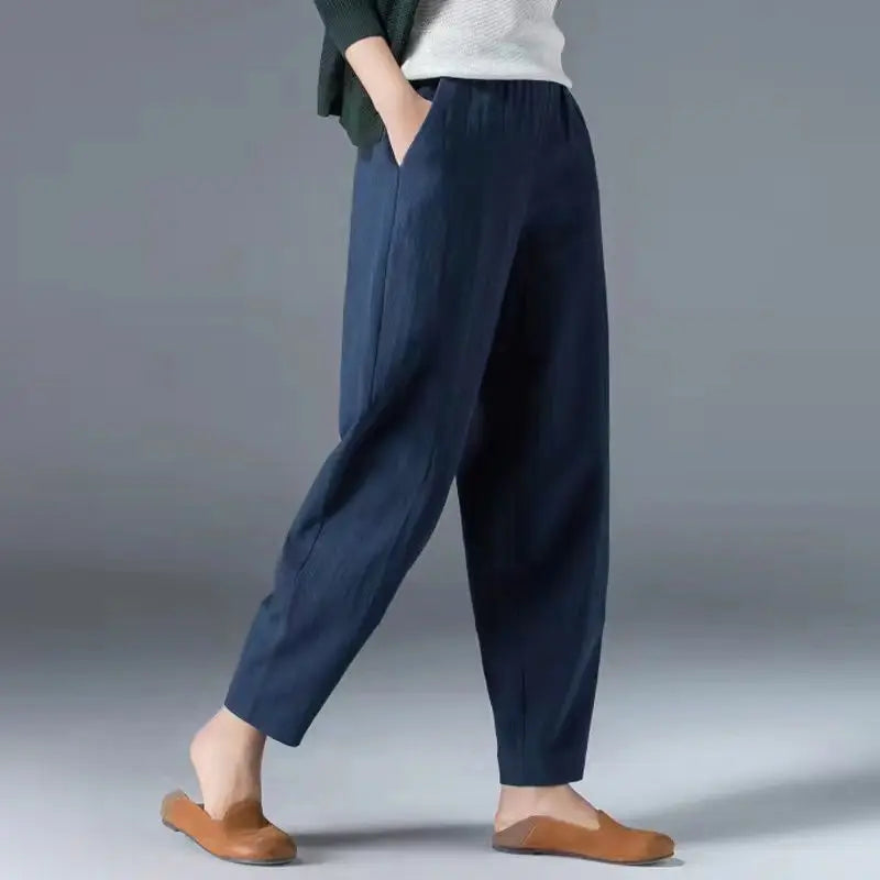 Discover Women's Cotton Wide Leg Pants