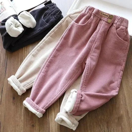  Harem Pants | Kids Corduroy Tracksuit 