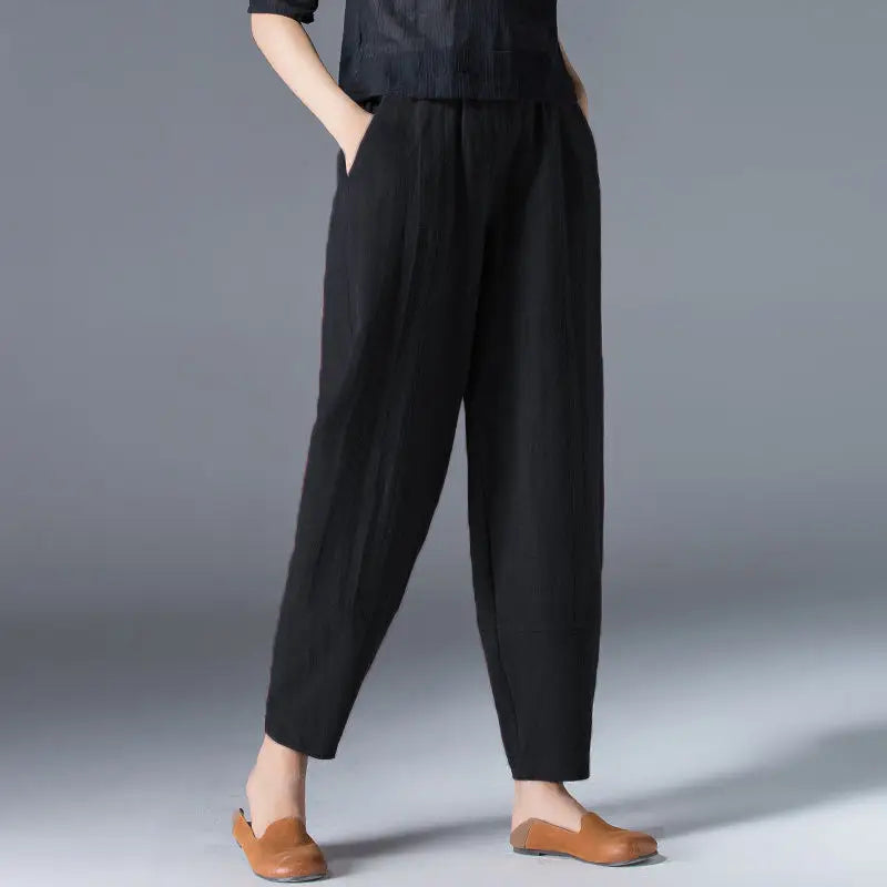 Discover Women's Cotton Wide Leg Pants