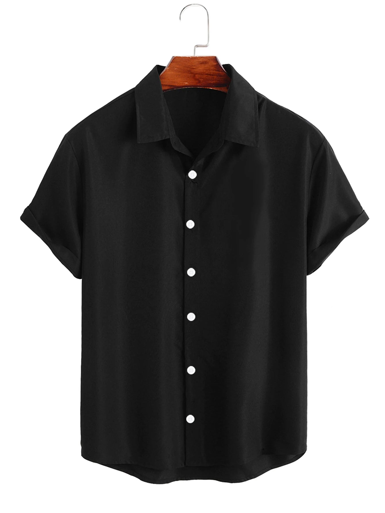 Summer Slim Fit Short-Sleeved Shirt for Men