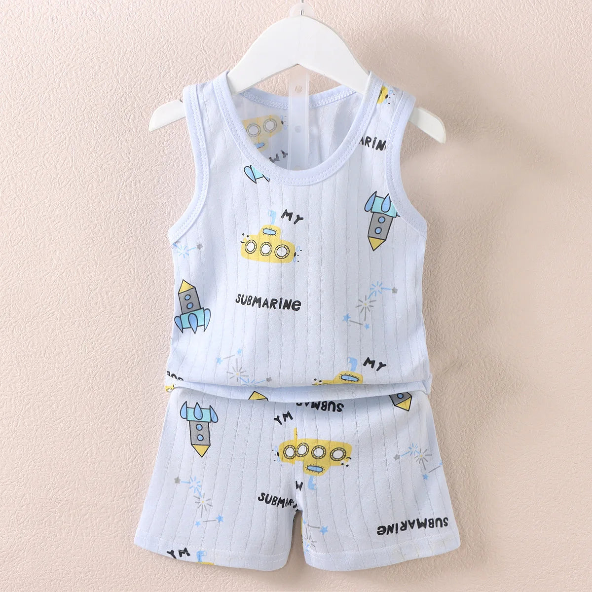 Shop Baby Cotton Print Clothing Set