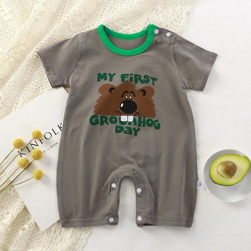 Stylish Summer Infant Toddler Cotton Bodysuits