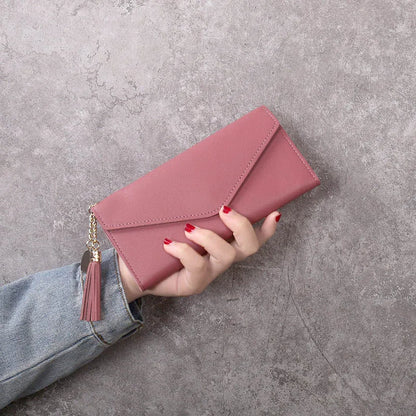 Fashion Wallet Simple Women's Long Student Card Holder Fashion Multifunctional Wallet - Mozarto Enterprise