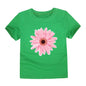 Luxury Pink Wedding T-Shirt for Kids