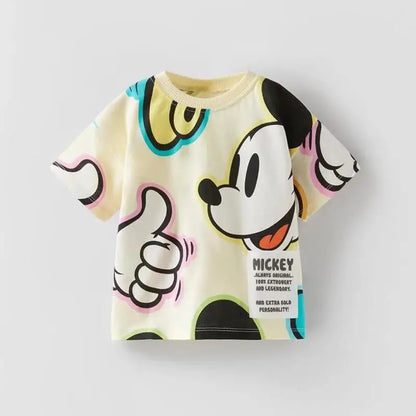 Summer New Children's Cartoon T-Shirts