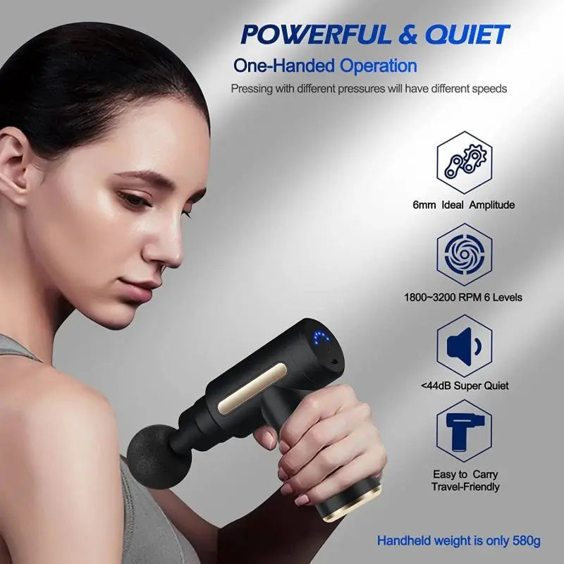 Portable Fascia Gun | Massage Device