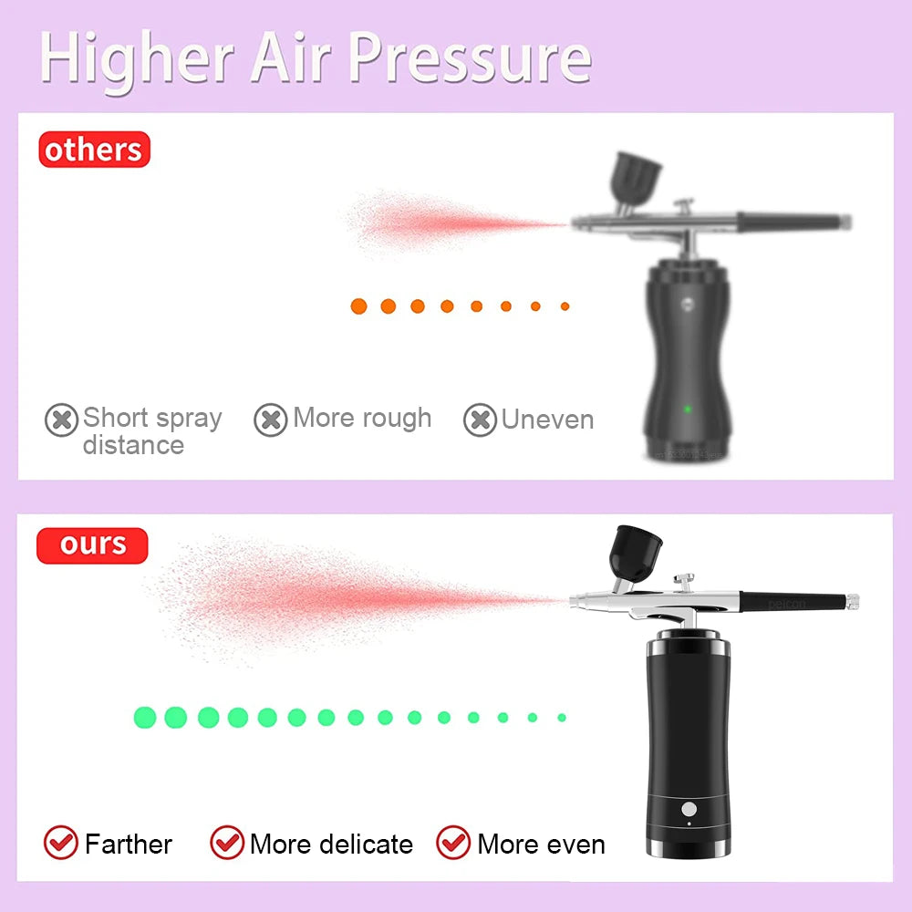 Shop Portable Airbrush Nail Art Compressor Kit