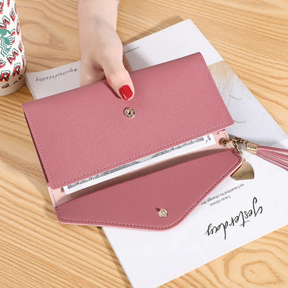 Fashion Wallet Simple Women's Long Student Card Holder Fashion Multifunctional Wallet - Mozarto Enterprise