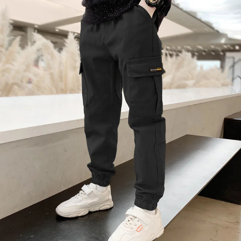 Spring/Autumn Boys Casual Long Trousers