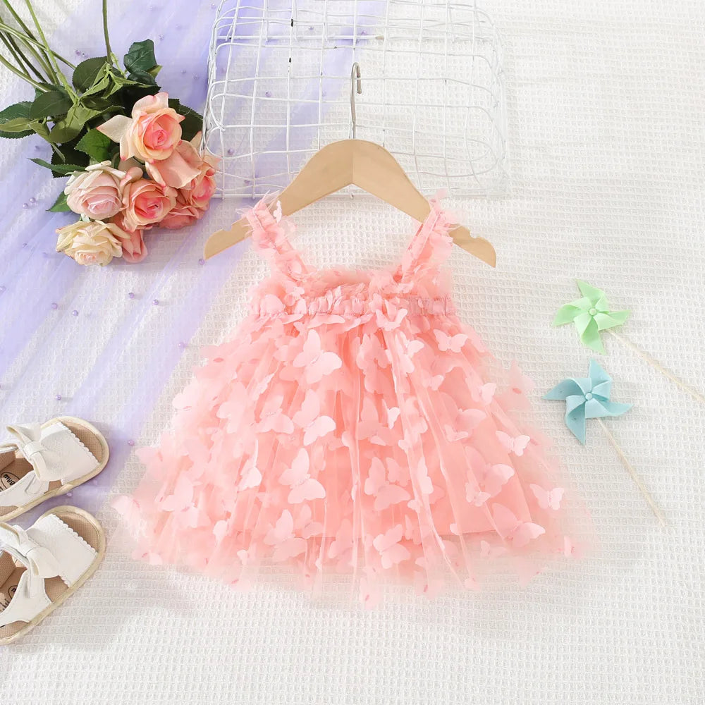 Girls' Dress | Butterfly Princess Dress