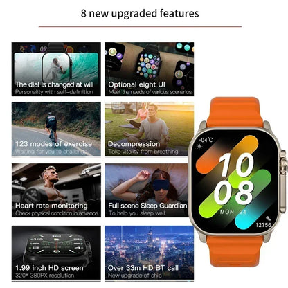 Shop New 10 Ultra Smart Watch 49mm