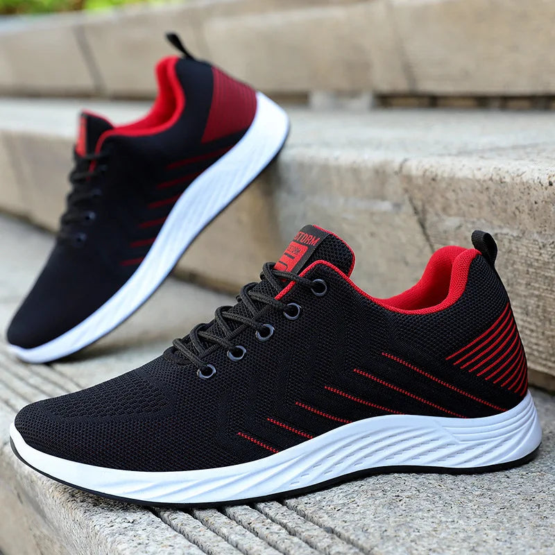 Men Sneakers Summer Loafers Breathable Shoes High Quality Casual Footwear Fashion Light Male Walking Shoes - Mozarto Enterprise