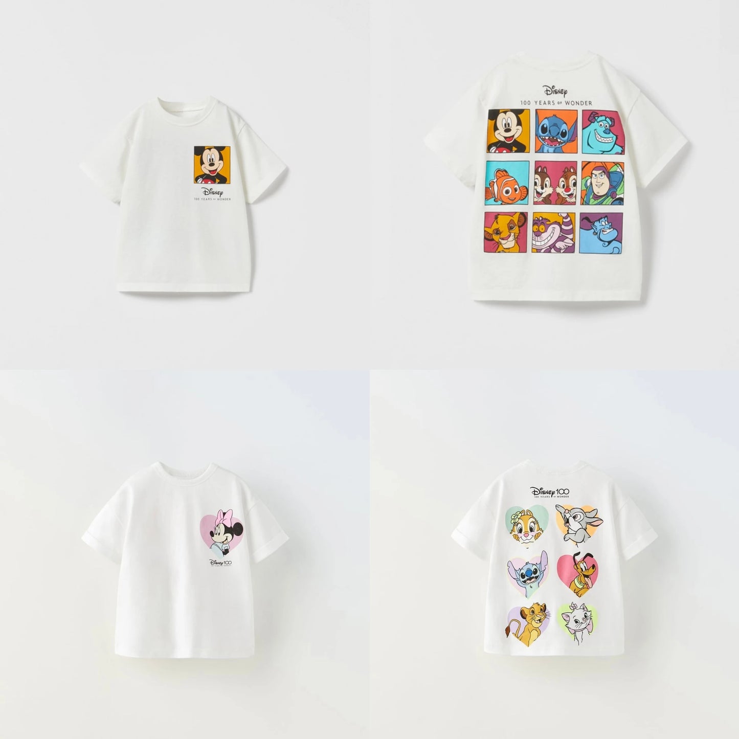 Baby Disney Cartoon T-shirt - Summer Clothing