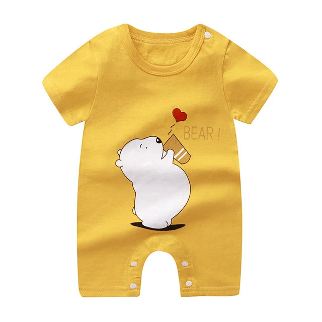 Shop New Summer Baby Cartoon Romper