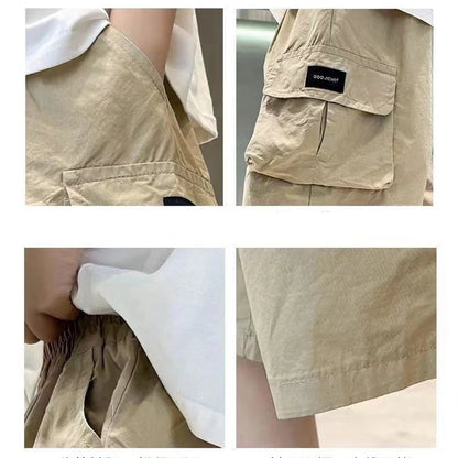 Trendy Teenage Boys Stereoscopic Pocket Pants