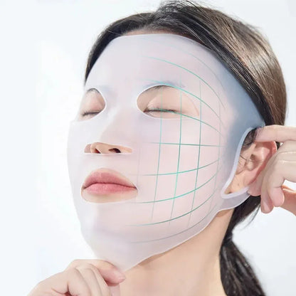 3D Silicone Mask Face Skin Care Tool