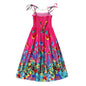 Buy Bohemian Suspenders Girls's Beach Dress