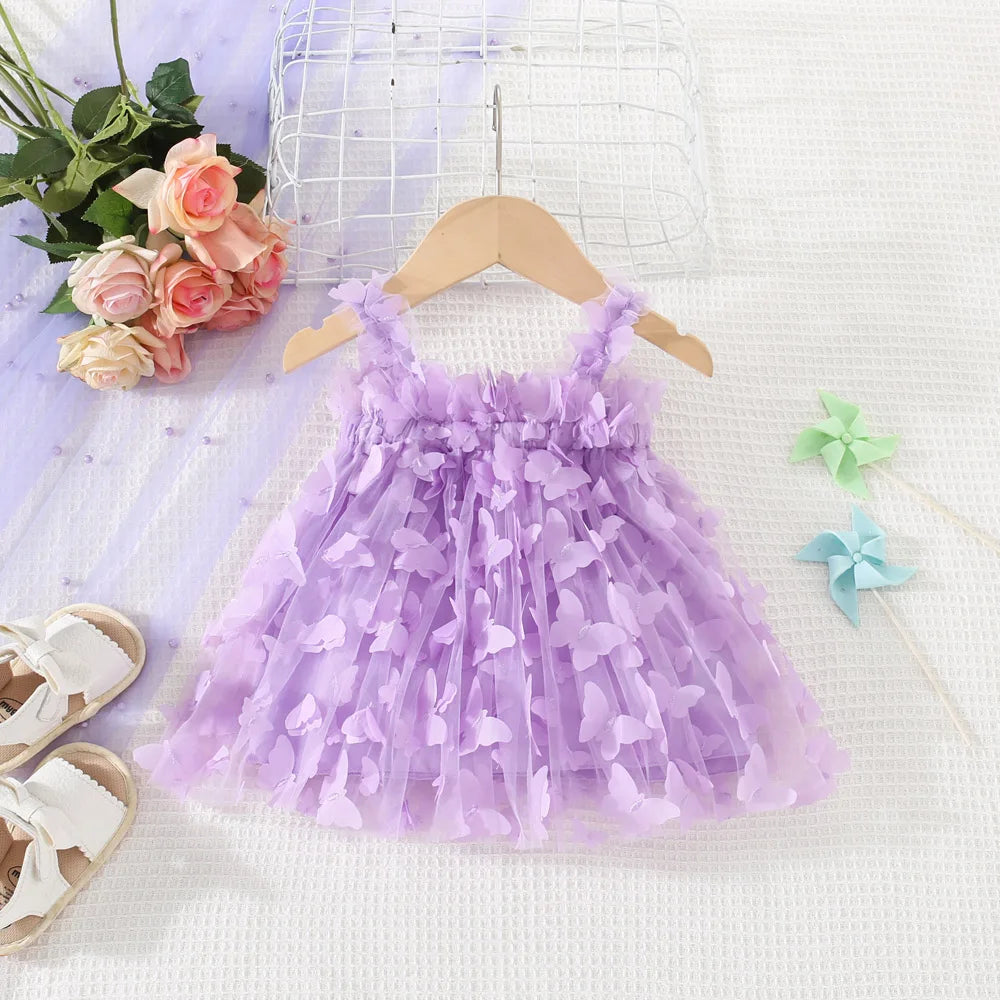 Girls' Dress | Butterfly Princess Dress