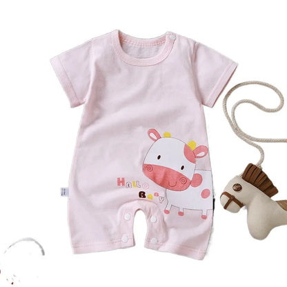 Buy Newborn Baby Cartoon Romper Jumpsuit