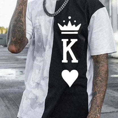 Buy Casual Print Mens 3D T Shirt