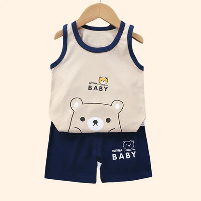 Buy Children Cotton Vest Suit