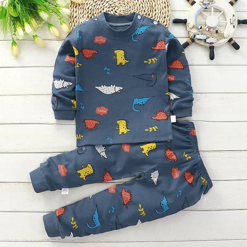 Kids Cotton Clothing Sets | Autumn Winter