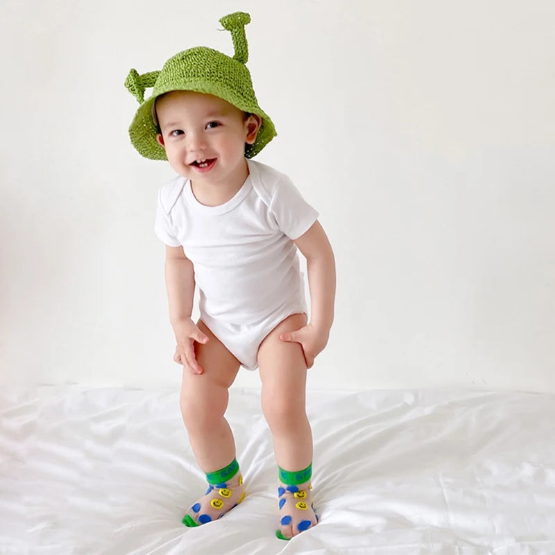 Newborn Baby Summer Bodysuit - Soft Cotton