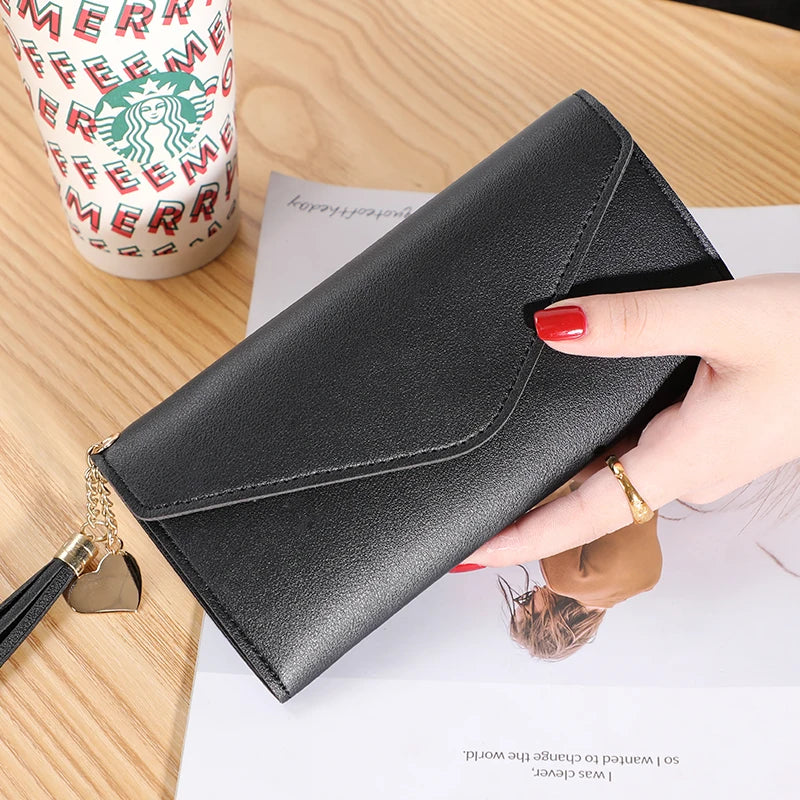 Fashion Wallet Simple Women's Long Student Card Holder Fashion Multifunctional Wallet - Mozarto Enterprise