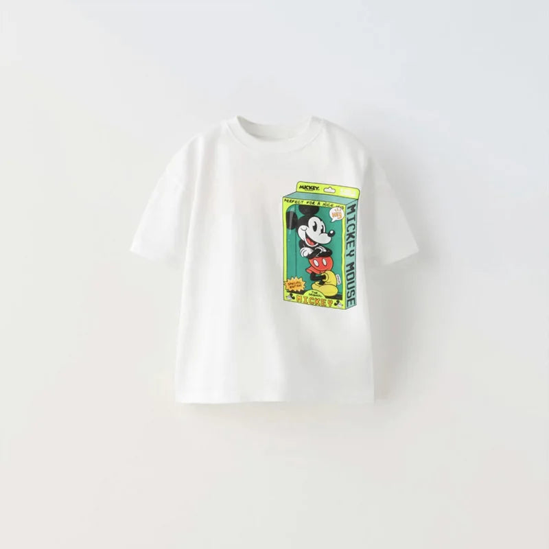 Baby Disney Cartoon T-shirt - Summer Clothing