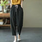 Rimocy Casual Cotton Linen Harem Pants