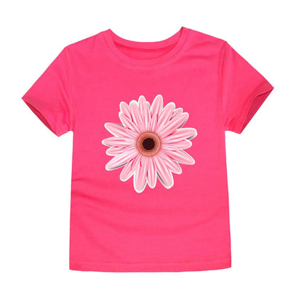 Luxury Pink Wedding T-Shirt for Kids