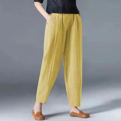 Discover Women's Cotton Wide Leg Pants