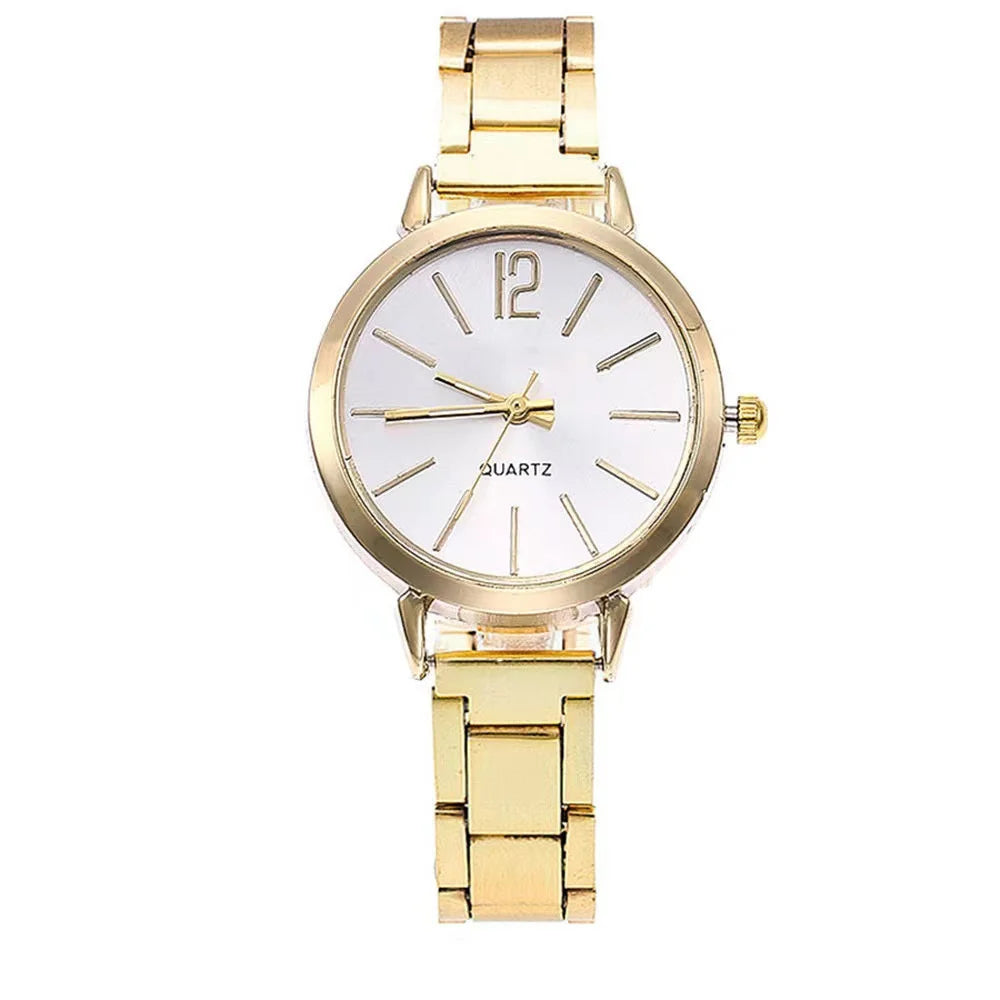 Ladies Fashion Quartz Watch & Bracelet Set