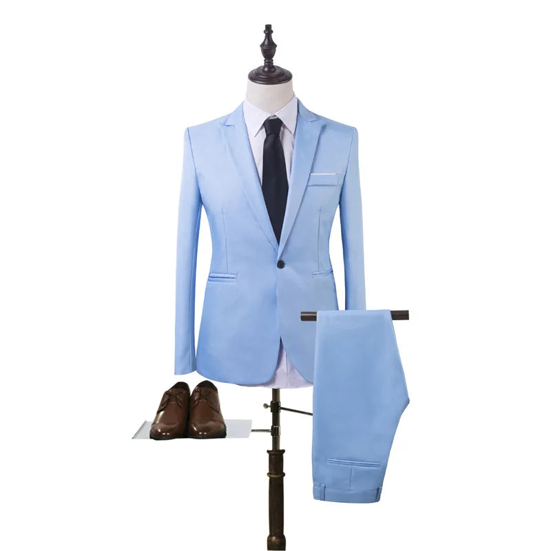 Shop Stylish Men's Business Slim Suit