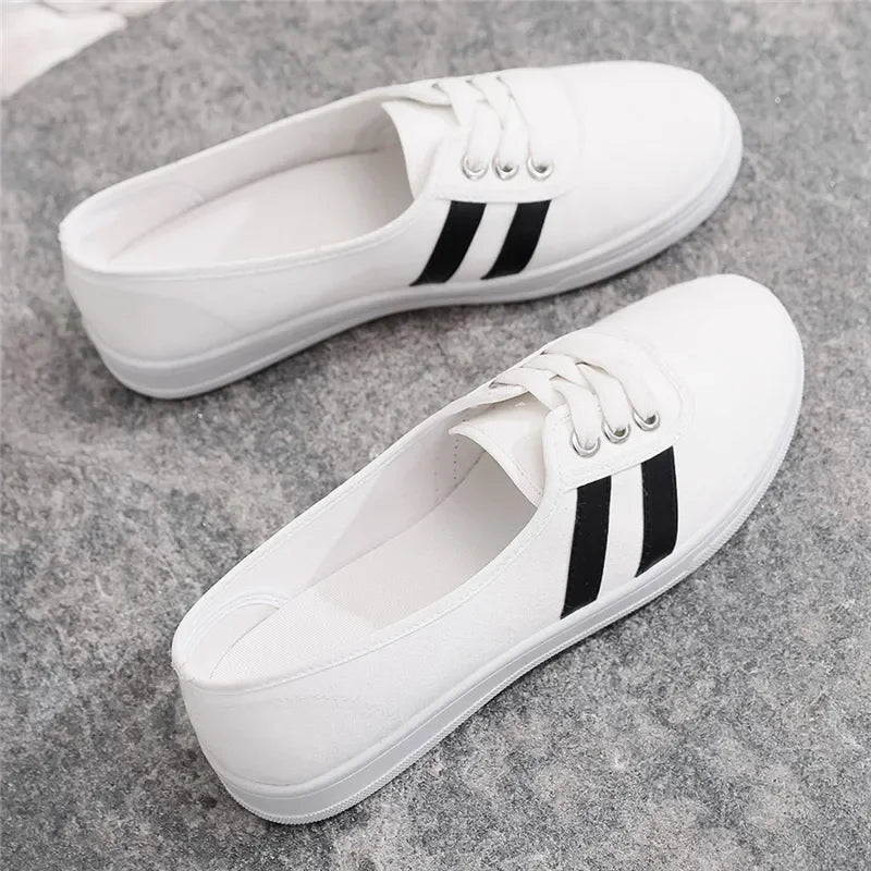 Buy Lady Classic Canvas Shoes | Round Toe