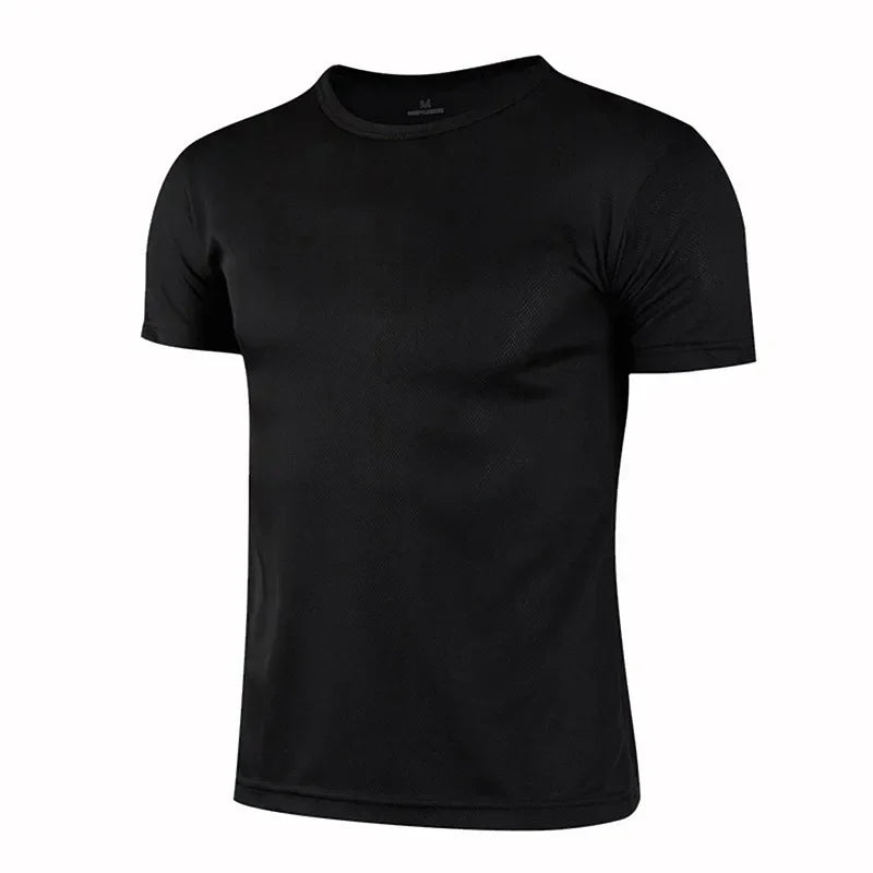 Buy Quick-Drying Round Neck Sport T-Shirt