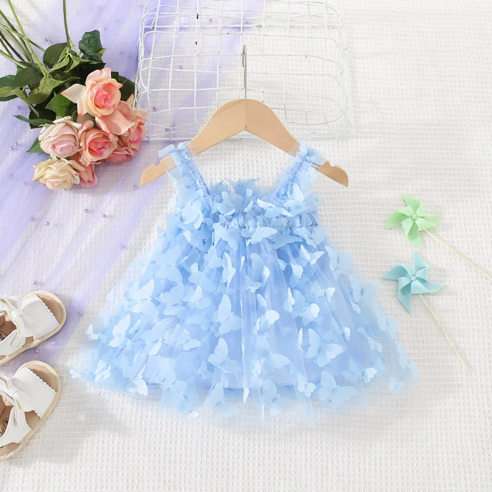 Girls' Dress | Butterfly Princess Dress